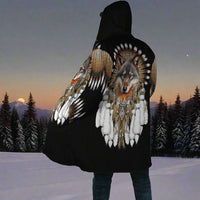 Wolf 3D full Printing Thick Fleece Hooded Coat Casual Warm Fast Free delivery