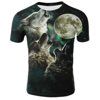 Wolf T Shirt Free Delivery Short Sleeve - bargainwarehouse2018.com