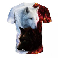 Wolf T Shirt Free Delivery Short Sleeve - bargainwarehouse2018.com