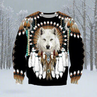 Wolf Hoodies Sweatshirt Autumn Casual hoodie