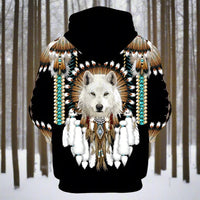 Wolf Hoodies Sweatshirt Autumn Casual hoodie