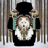 Wolf Hoodies Sweatshirt Autumn Casual hoodie