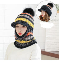 Beanie Snow Caps with neck warmer - bargainwarehouse2018.com