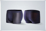 Bamboo yarn boxers 4PCS comfortable - bargainwarehouse2018.com