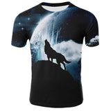 Wolf T Shirt Free Delivery Short Sleeve - bargainwarehouse2018.com
