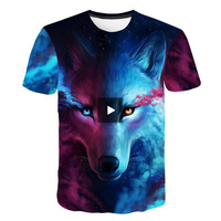 Wolf t-shirts Short Sleeve - bargainwarehouse2018.com