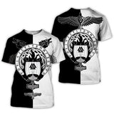 Viking Tattoo T-shirts Men Free fast delivery - bargainwarehouse2018.com