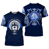 Viking Tattoo T-shirts Men Free fast delivery - bargainwarehouse2018.com