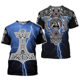 Viking Tattoo T-shirts Men Free fast delivery - bargainwarehouse2018.com