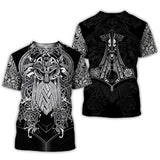 Viking Tattoo T-shirts Men Free fast delivery - bargainwarehouse2018.com