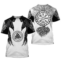 Viking Tattoo T-shirts Men Free fast delivery - bargainwarehouse2018.com