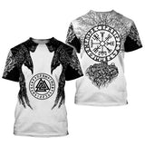 Viking Tattoo T-shirts Men Free fast delivery - bargainwarehouse2018.com