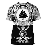 Viking Tattoo T-shirts Men Free fast delivery - bargainwarehouse2018.com