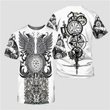 Viking Tattoo T-shirts Men Free fast delivery - bargainwarehouse2018.com