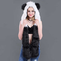 warm Hat Ear Flaps Gloves 3 in 1 Scarf - bargainwarehouse2018.com