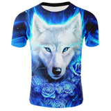 Wolf t-shirts Short Sleeve - bargainwarehouse2018.com