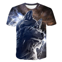 Wolf t-shirts Short Sleeve - bargainwarehouse2018.com