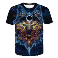 Wolf t-shirts Short Sleeve - bargainwarehouse2018.com