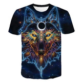 Wolf t-shirts Short Sleeve - bargainwarehouse2018.com