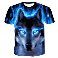 Wolf t-shirts Short Sleeve - bargainwarehouse2018.com