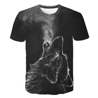 Wolf t-shirts Short Sleeve - bargainwarehouse2018.com
