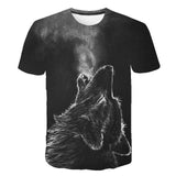 Wolf t-shirts Short Sleeve - bargainwarehouse2018.com