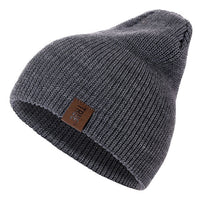 Beanies Knitted Winter Hat Fashion Solid - bargainwarehouse2018.com
