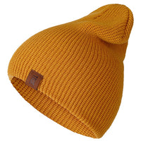 Beanies Knitted Winter Hat Fashion Solid - bargainwarehouse2018.com