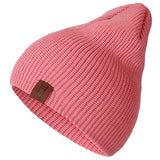 Beanies Knitted Winter Hat Fashion Solid - bargainwarehouse2018.com