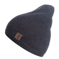 Beanies Knitted Winter Hat Fashion Solid - bargainwarehouse2018.com