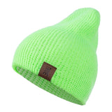 Beanies Knitted Winter Hat Fashion Solid - bargainwarehouse2018.com