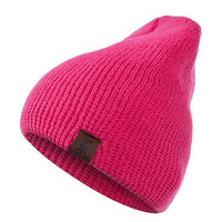Beanies Knitted Winter Hat Fashion Solid - bargainwarehouse2018.com