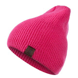 Beanies Knitted Winter Hat Fashion Solid - bargainwarehouse2018.com