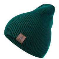 Beanies Knitted Winter Hat Fashion Solid - bargainwarehouse2018.com