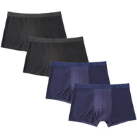 Bamboo yarn boxers 4PCS comfortable - bargainwarehouse2018.com