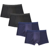 Bamboo yarn boxers 4PCS comfortable - bargainwarehouse2018.com