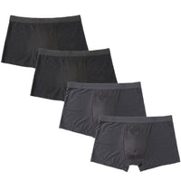 Bamboo yarn boxers 4PCS comfortable - bargainwarehouse2018.com