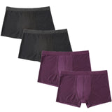 Bamboo yarn boxers 4PCS comfortable - bargainwarehouse2018.com
