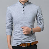 T-shirt Long Sleeve Casual Cotton - bargainwarehouse2018.com