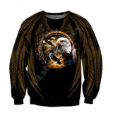 Eagles Indian Native Hoodie Sweatshirt - bargainwarehouse2018.com