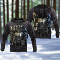 Dream catcher Wolf Hoodies Zipper Pullover Casual Jacket - bargainwarehouse2018.com