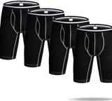 4 Boxer Shorts x long Cotton M-2XL - bargainwarehouse2018.com