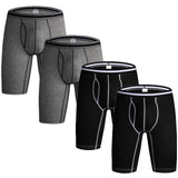 4 Boxer Shorts x long Cotton M-2XL - bargainwarehouse2018.com