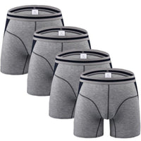 Bamboo boxer mid length Med -4XL,4 PC LOT - bargainwarehouse2018.com