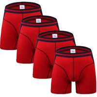 Bamboo boxer mid length Med -4XL,4 PC LOT - bargainwarehouse2018.com