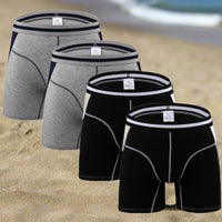 Bamboo boxer mid length Med -4XL,4 PC LOT - bargainwarehouse2018.com