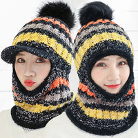 Beanie Snow Caps with neck warmer - bargainwarehouse2018.com