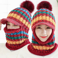 Beanie Snow Caps with neck warmer - bargainwarehouse2018.com