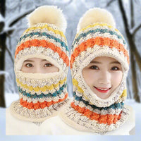 Beanie Snow Caps with neck warmer - bargainwarehouse2018.com